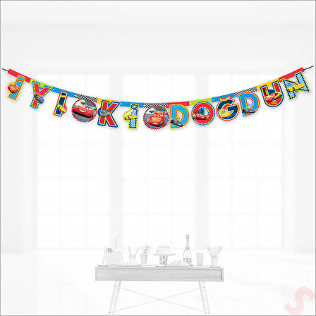 Cars 3, İyiki Doğdun Yazı - 2 mt