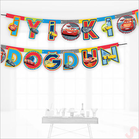 Cars 3, İyiki Doğdun Yazı - 2 mt