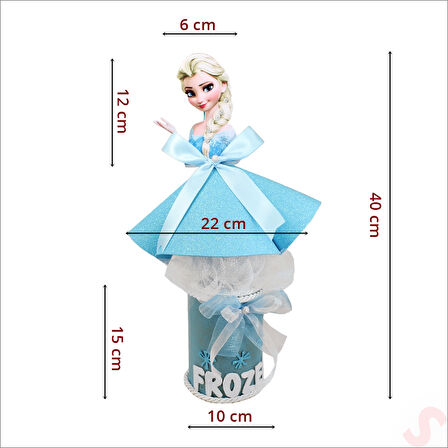 Frozen Masa Süsü - 40cm x 22cm