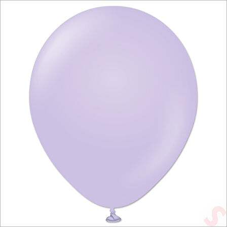 Lila Pastel Balon, 30cm x 10 Adet