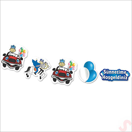 Sünnetime Hoşgeldiniz Dekoratif Banner