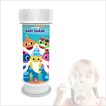 Baby Shark Köpük Baloncuk - 1 Adet