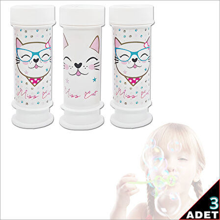 Miss Cat Köpük Baloncuk - 3 Adet