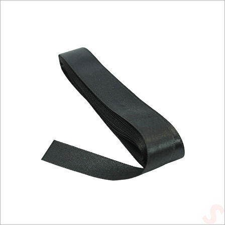 Saten Kurdele, 2cm x 10mt - Siyah