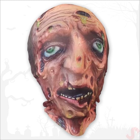 Halloween Kumaş 3D Korku Maskesi, 32cm - Zombi