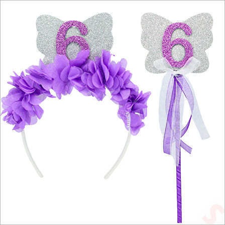 6 Yaş, Taçlı ve Asalı Set