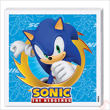 Sonic Peçete, 33cm x 33cm - 16 Adet