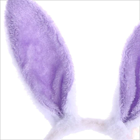 Tavşan Kulağı Pelüş Taç - Lila