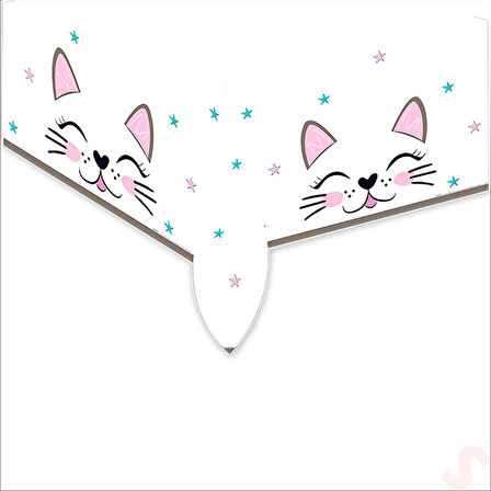 Miss Cat Masa Örtüsü - 120cm x 180cm