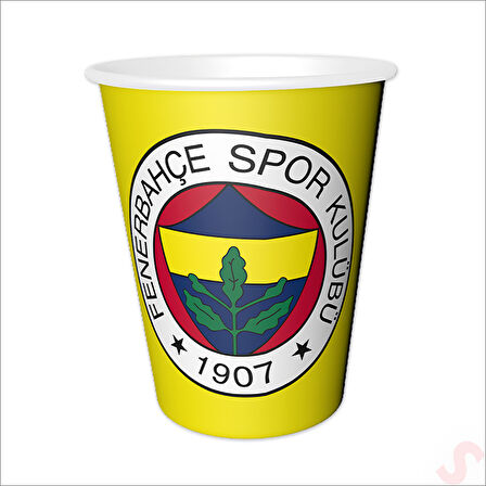 Fenerbahçe SK Karton Bardak - 8 Adet