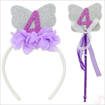 4 Yaş, Taçlı ve Asalı Set