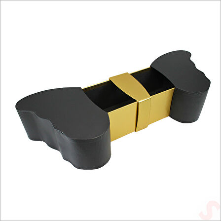 Kelebek Kutu, 33 x 18 x 9 cm - Siyah, 1 Adet