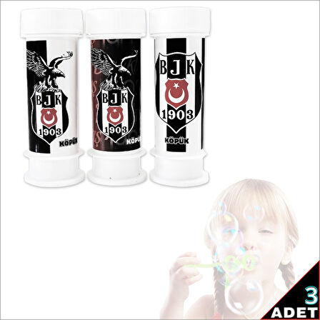 Beşiktaş Köpük Baloncuk - 3 Adet