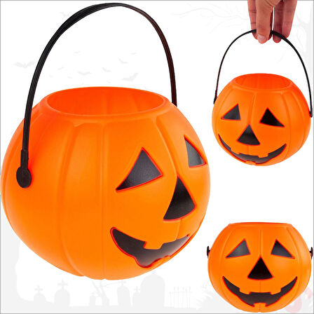 Bal Kabağı Şeker Kovası, 14cm x 11cm x 9cm