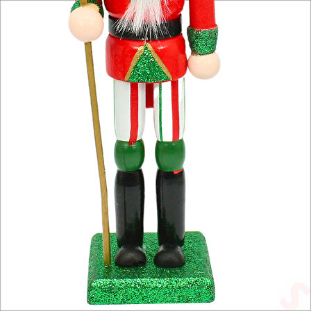 Kurşun Asker, Ahşap Fındıkkıran 18cm - Baltalı