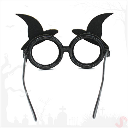 Halloween Cadı Şapkalı Gözlük