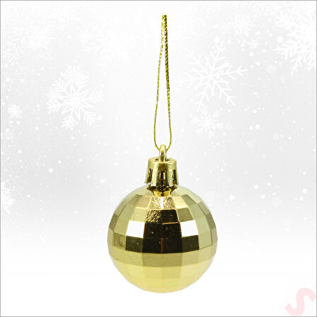 Yılbaşı Ağacı Lüks SüSLeme Seti, 4cm x 24 Parça