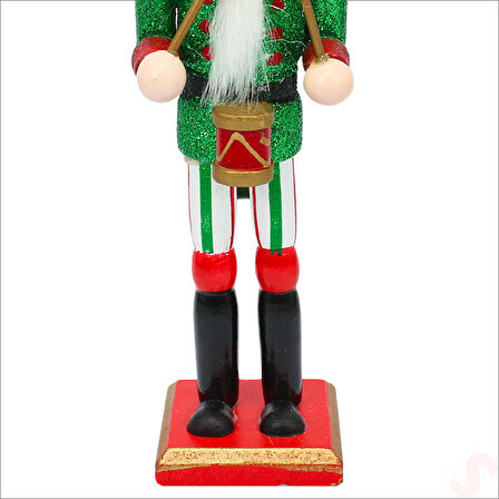 Kurşun Asker, Ahşap Fındıkkıran 18cm - Davulcu