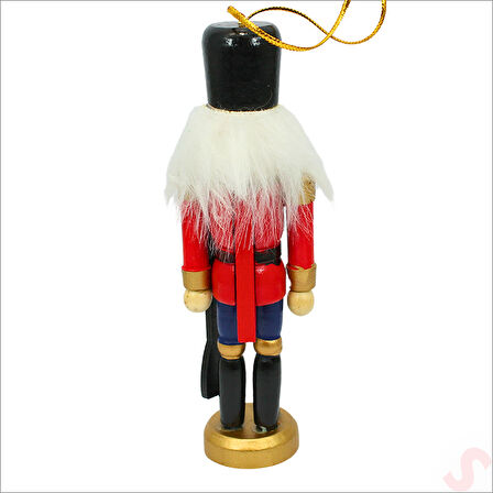 Kurşun Asker, Ahşap Fındıkkıran 13cm - Tüfekli