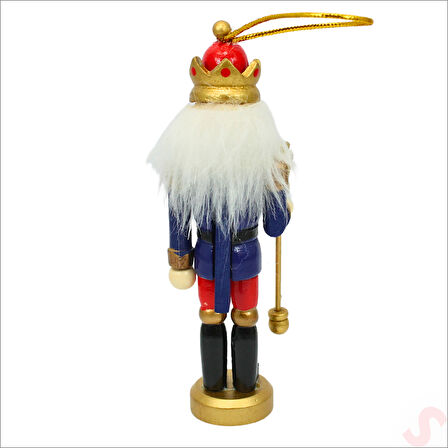 Kurşun Asker, Ahşap Fındıkkıran 13cm - Mızraklı