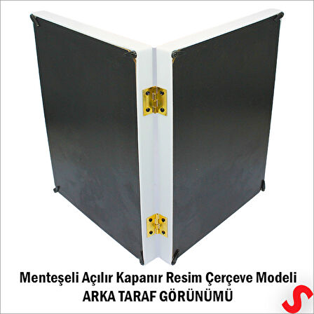 Bebek Ultrasonlu, El ve Ayak İzli  Resim Çerçevesi, 36cm x 23cm