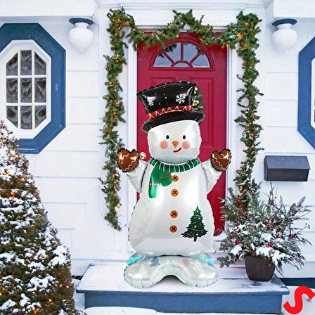 Kardan Adam Folyo Balon 120cm x 65cm