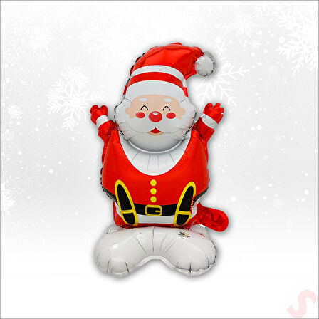 Noel Baba Folyo Balon 59cm x 35cm