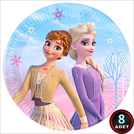 Frozen 2 Wind Spirit Karton Tabak - 23cm x 8 Adet