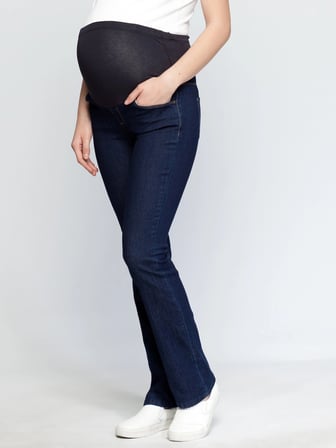 LCWAIKIKI Maternity İndigo Koyu Rodeo Jean Pantolon