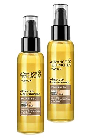 Avon Advance Techniques Absolute Norishment Treatment Oil 100 Ml. İkili Set