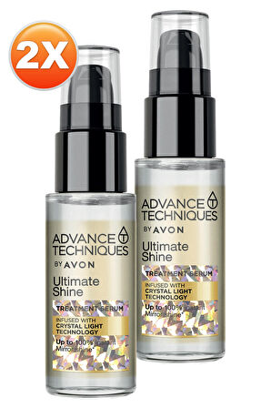 Avon Advance Techniques Ultimate Shine Treatment Serum 30 Ml. İkili Set