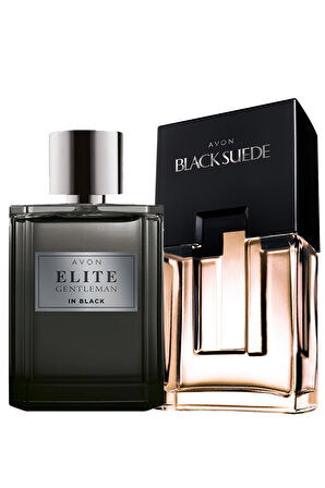 Avon Elite Gentleman in Black ve Black Suede Erkek Parfüm Paketi