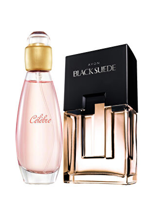 Avon Black Suede Erkek Parfüm ve Celebre Kadın Parfüm Paketi