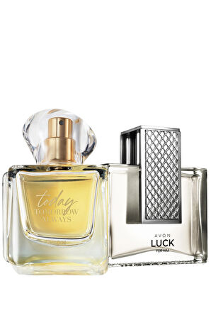 Avon Luck Erkek Parfüm ve Today Kadın Parfüm Paketi