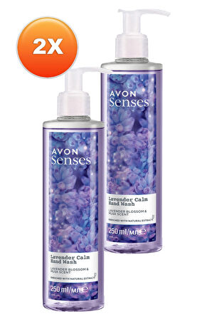 Avon Senses Lavander Calm Lavanta ve Misk Kokulu Sıvı El Sabunu 250 Ml. İkili Set