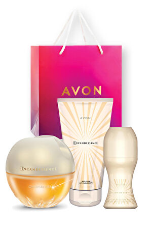 Avon Canım Annem Yazılı Incandessence Parfüm ve Hediye Çantalı Paket
