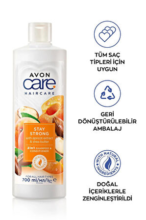 Avon HairCare Üçlü Şampuan ve Saç Bakım Kremi Paketi