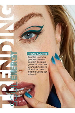 Avon Graphic Liner Keskin Uçlu Likit Eyeliner Burnt Umber