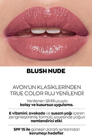 Avon Ultra Kremsi Ruj Paketi Blush Nude, Cappuccino ve Red 2000