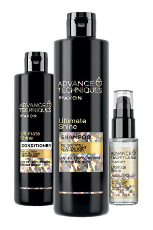 Avon Advance Techniques Parlaklık Veren Saç Bakım Paketi