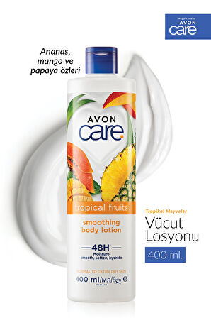 Avon Care Tropical Fruits Ananas, Mango ve Papaya Özlü Krem Paketi