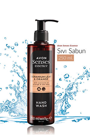 Avon Senses Essence Sardunya Yaprağı ve Partakal Kokulu Banyo Paketi