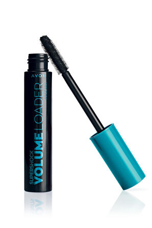 Avon Supershock Volume Loader Maskara 10 Ml. Blackest Black Üçlü Set