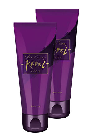 Avon Far Away Rebel Vücut Losyonu 125 Ml. İkili Set