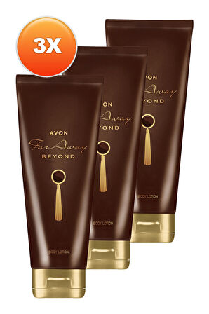 Avon Far Away Beyond Vücut Losyonu 125 Ml. Üçlü Set
