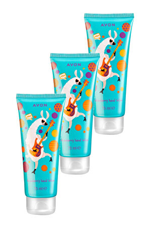 Avon Lama Dude Naturals Çilek Kokulu Çocuk El Kremi 75 Ml. Üçlü Set