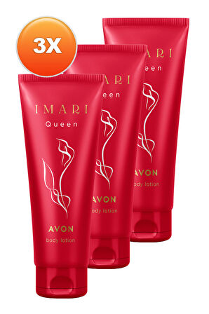 Avon Imari Queen Parfüm Kokulu Vücut Losyonu 125 Ml. Üçlü Set