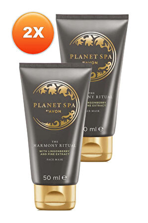 Avon Planet Spa Harmony Ritüel Yüz Maskesi 50 Ml. İkili Set