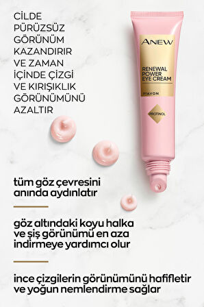 Avon Anew Protinol Power Göz Çevresi Kremi 15 Ml. Üçlü Set