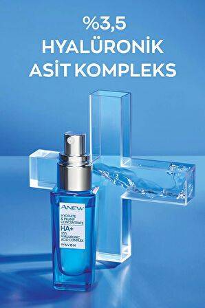 Avon Anew Nemlendirici ve Dolgun Görünüm Veren Serum 30 Ml. Üçlü Set